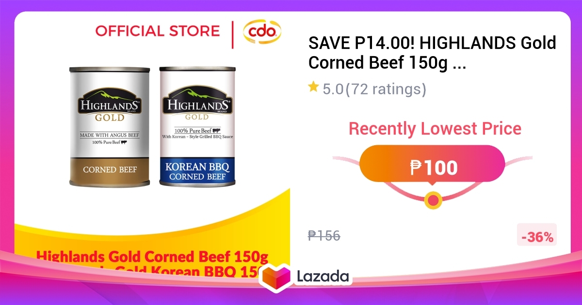 Save P Highlands Gold Corned Beef G Highlands Gold Korean