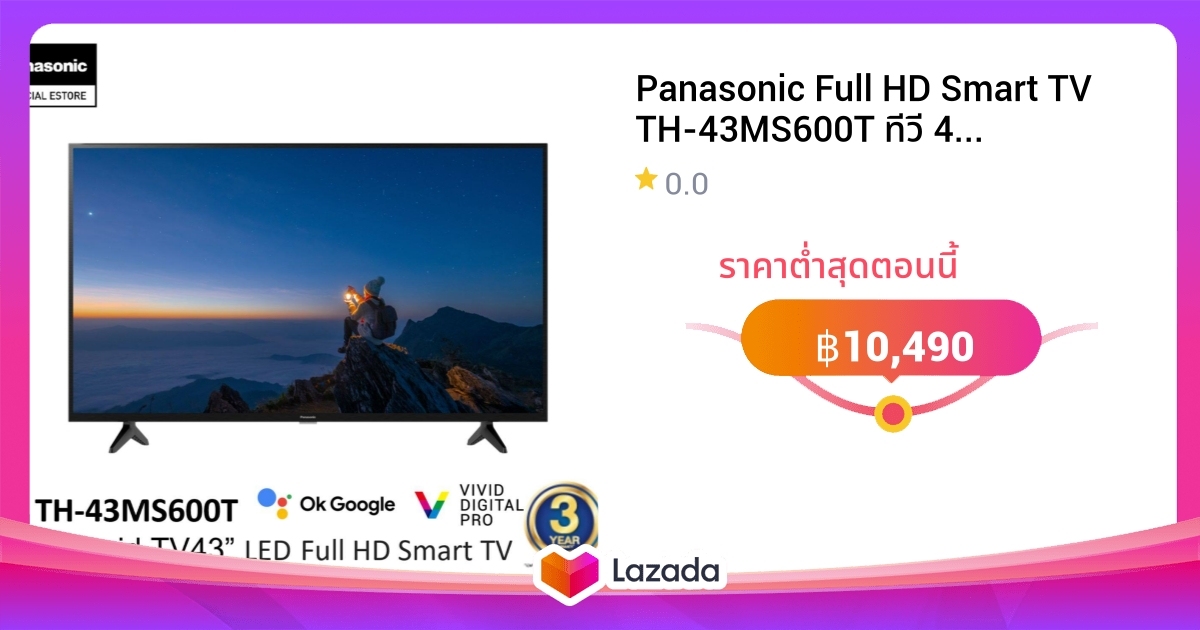 Panasonic Full Hd Smart Tv Th Ms T Android Tv Google