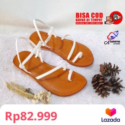 Tw Sandal Taslir Sandal Kulit Wanita Sandal Japit Wanita Kulit