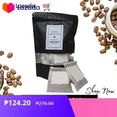 Coffee Grounds PH Sagada Arabica Coffee Instant Brew Instant Drip