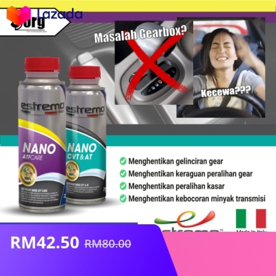 Estremo Nano ATF Care Penyelesaian Masalah Gearbox Treatment Cvt Minyak