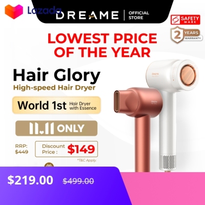 NEW LAUNCH Dreame Hair Glory Hair Dryer High Speed 2 Mins Fast