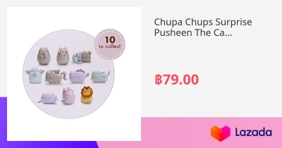 Chupa Chups Surprise Pusheen The Cat Model Figure Variant