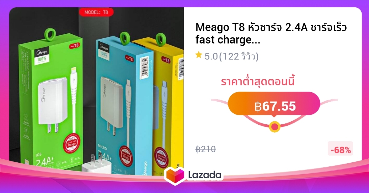 Meago T A Fast Charger Adapter