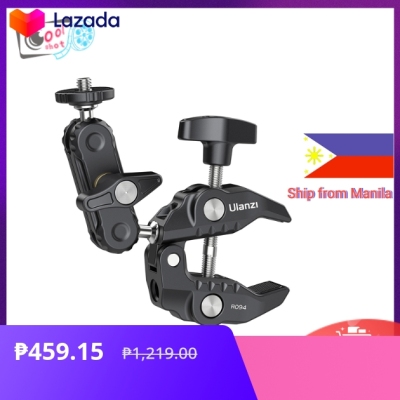 Ulanzi R Multi Functional Super Clamp Ball Mount Clamp Dual