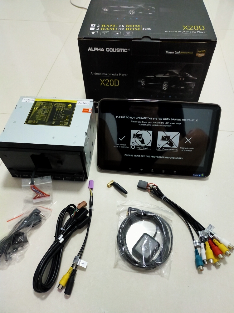 ALPHA COUSTIC X20D เครื่องเสียงรถยนต์ระบบแอนดรอย 10.1 นิ้ว รุ่นใหม่ 11 33ffee9efe5370232ecec59e3b2a0618