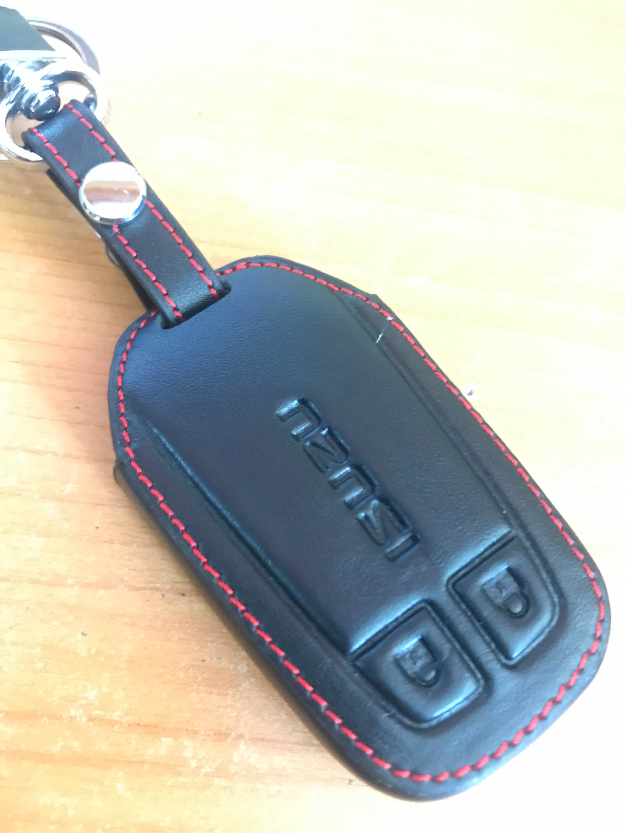 ซองหนังใส่กุญแจรีโมทรถยนต์ ISUZU MU-X / ISUZU D-MAX 2012-2016 2 41f71ab0600c75e43e858d1ed9d27624