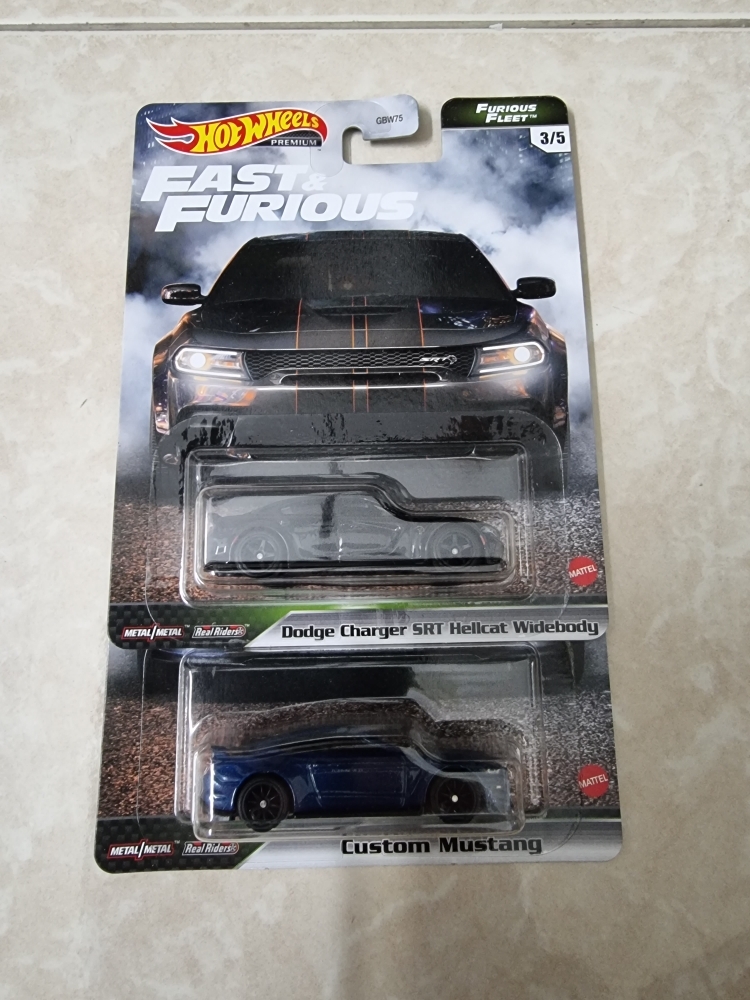 Hot Wheels Fast Furious Furious Fleet Dodge Charger Srt Hellcat Wide Hw