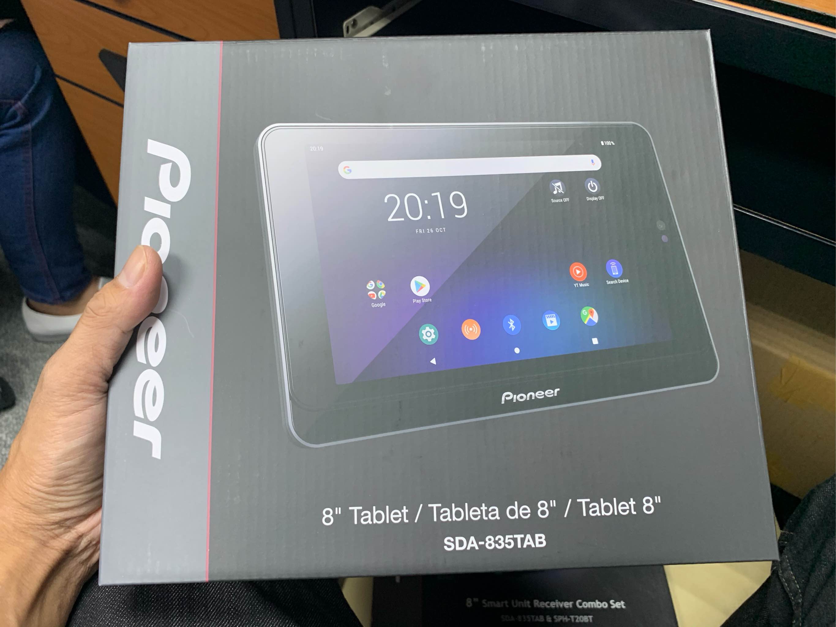 จอแอนดรอย PIONEER SDA-835TAB รุ่นใหม่ล่าสุด ถอดจอเป็นแทปเล็ตได้ ผ่อน 0% !! 9 de4a7302c9de585729997ddc7ec53929