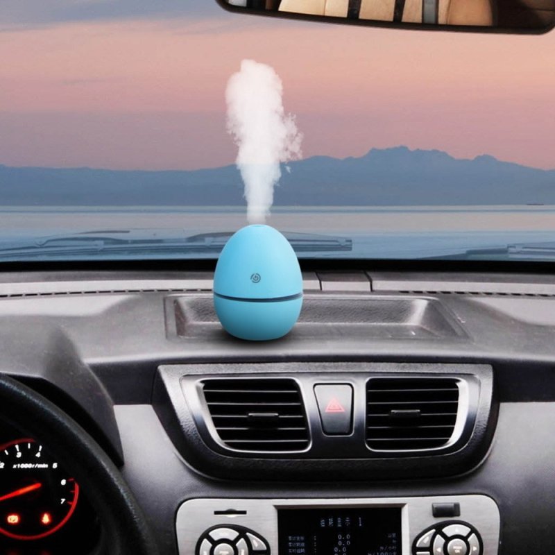 Portable Mini Aromatherapy Air Ultrasonic Humidifier (Blue) Singapore