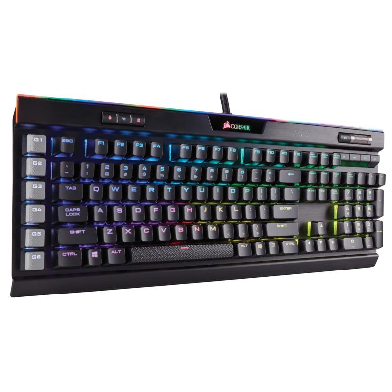 Corsair Gaming K95 RGB PLATINUM Mechanical Gaming Keyboard (Black) — Cherry MX Speed RGB Singapore