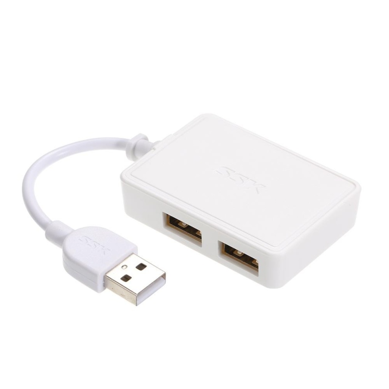 SSK USB 2.0 Superspeed Charging & Transmission HUB Converter Adapter with 4 Extend USB Ports for Notebook Computer SHU200 - intl