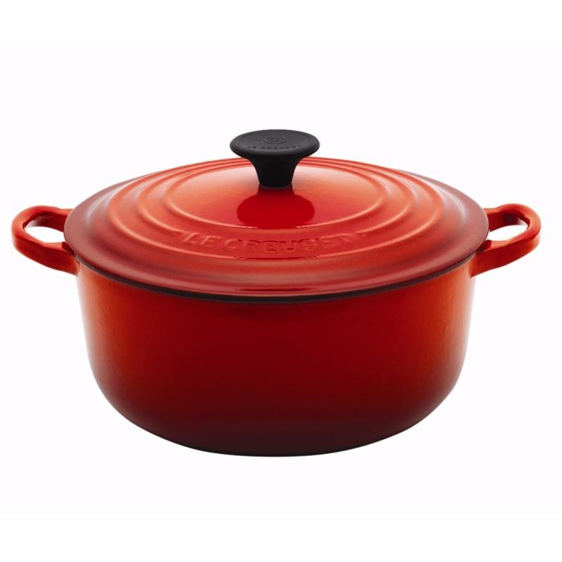 Le Creuset Cast Iron Round French Oven 20cm, Classic (Cherry Red) Singapore