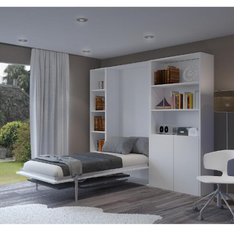 Roomier Basic Single Wall Bed