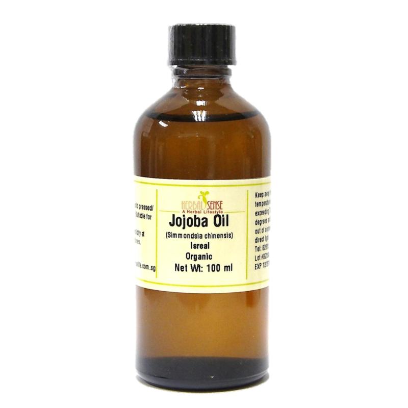 Buy 100% Pure Organic Cold Pressed/unrefined Oils-Organic jojoba Oil 100 ml Singapore