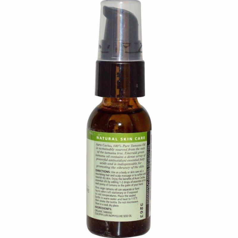 Buy Aura Cacia, 100% Pure Organic Tamanu Oil 30 ml Singapore