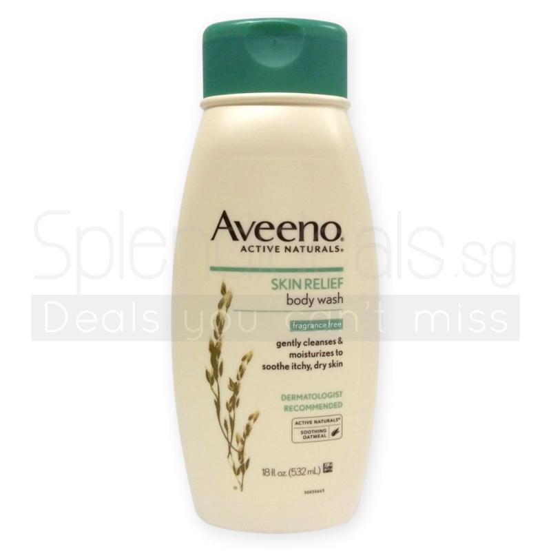 Buy (Pack of 2) Aveeno Skin Relief Body Wash - Fragrance Free 532ml - 3266 Singapore