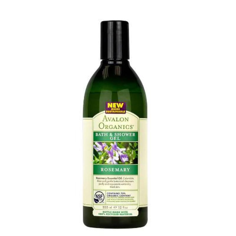 Buy Avalon Organics Rosemary Bath & Shower Gel 12oz Singapore