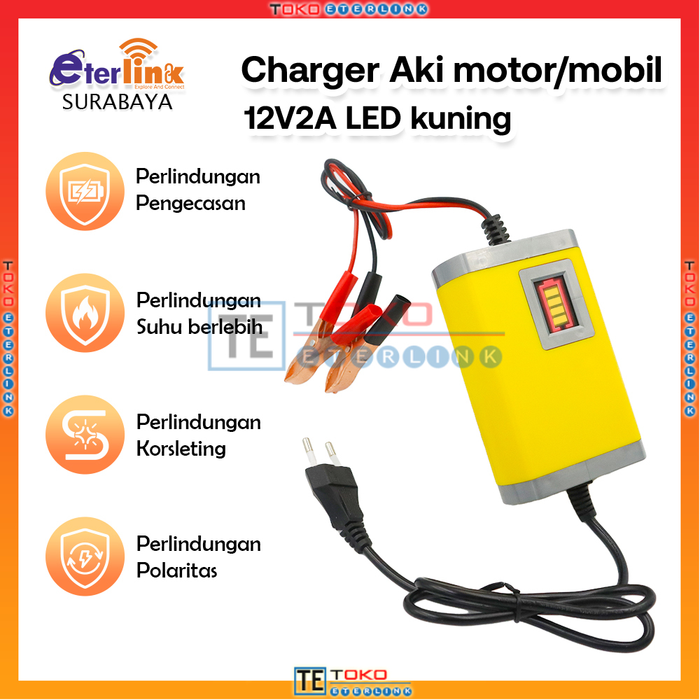 Jual Charger Aki Sepeda Listrik Lead Acid Battery Eu Plug V Ah