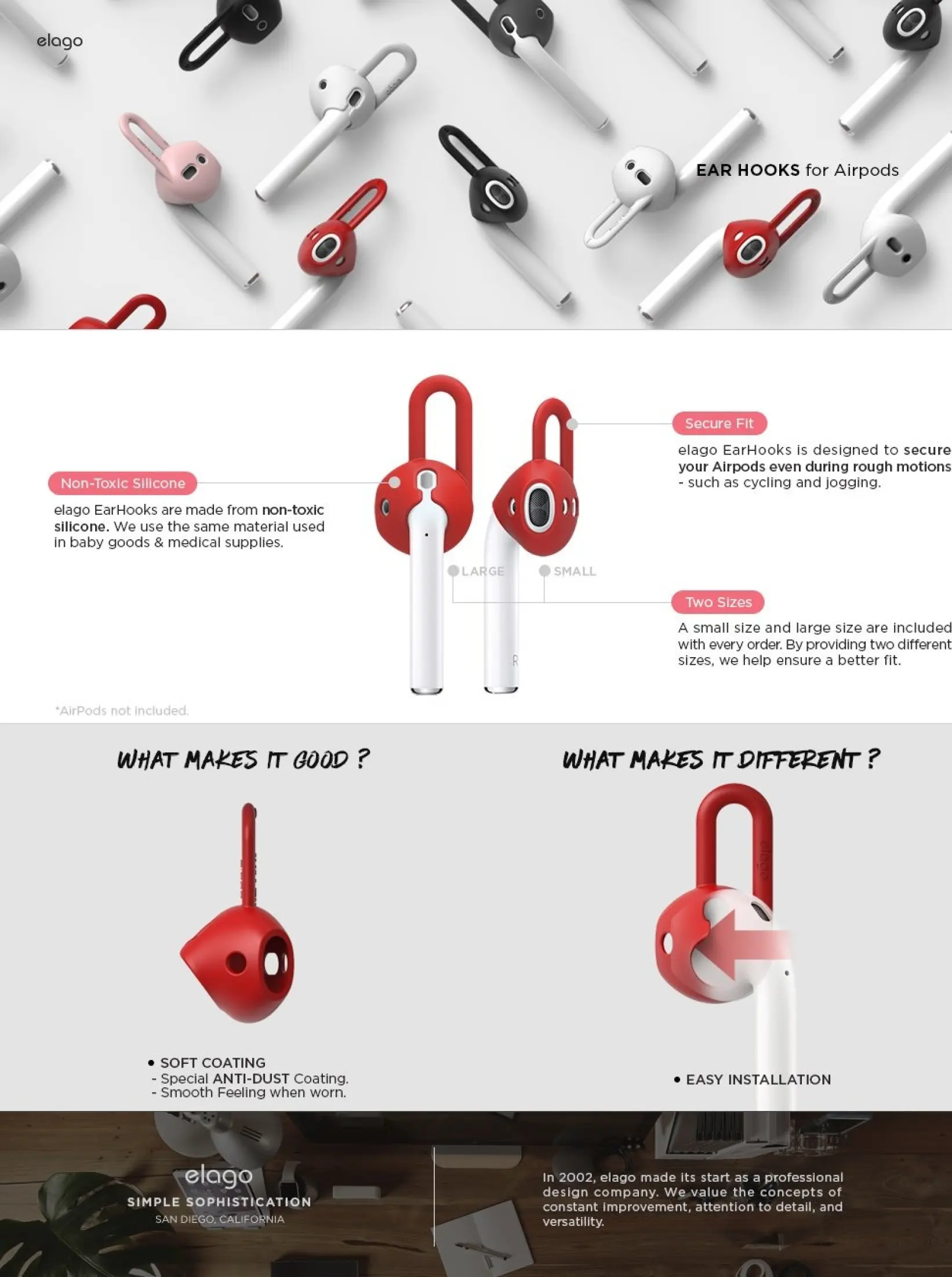 elago airpods earpads
