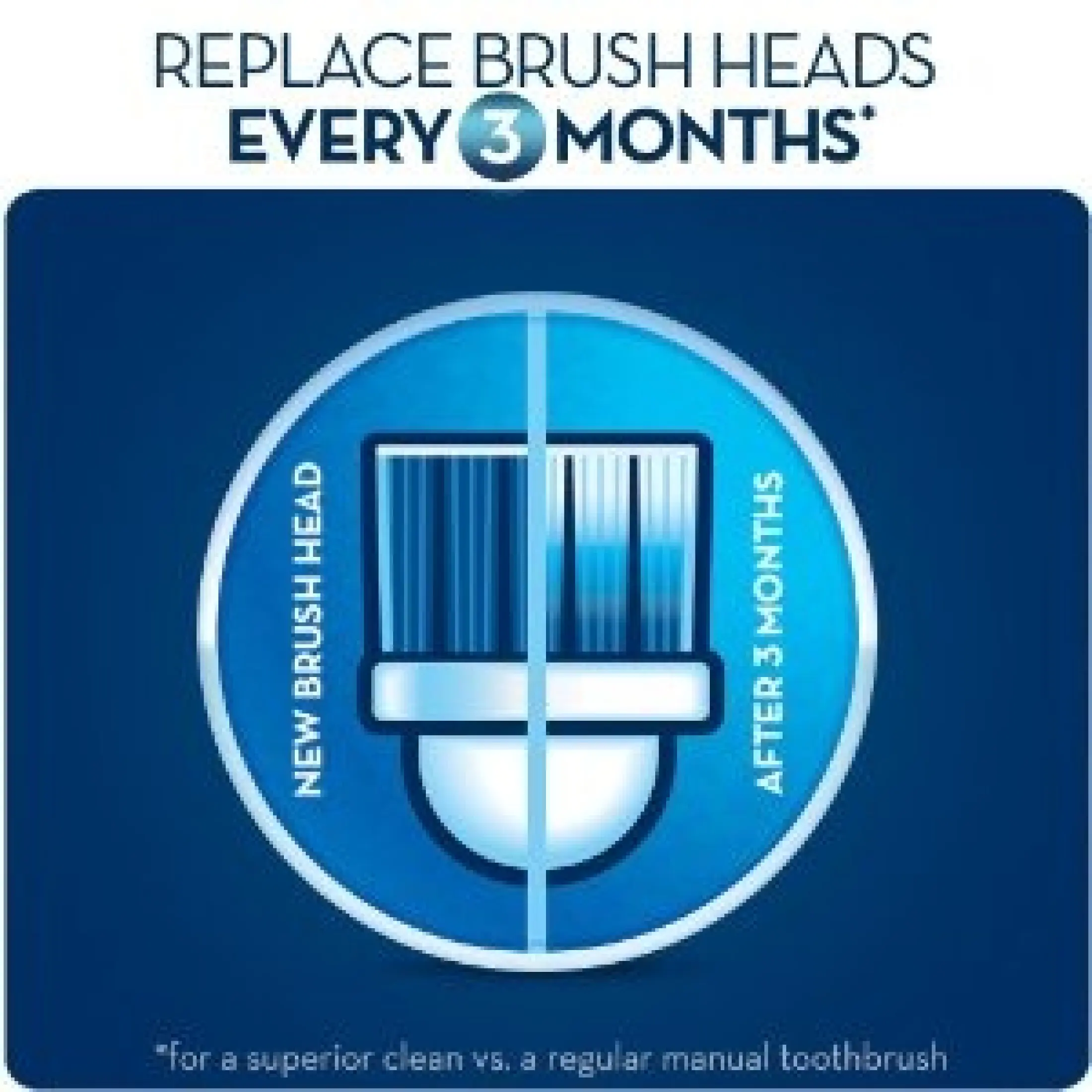 oral b flossaction replacement electric toothbrush heads 4 pack