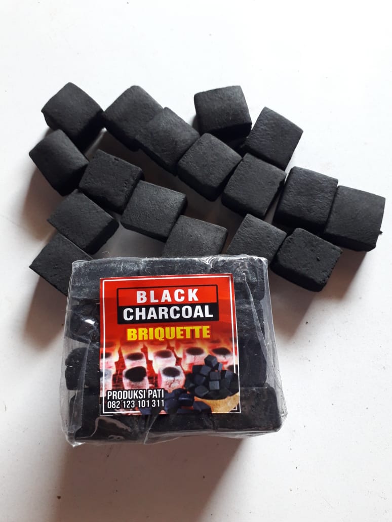 Briket Arang 24 biji BBQ - Arang Batok Kelapa | BELI 6 GRATIS 1