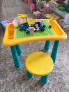 Bộ Bàn ghế lego đa năng cho bé