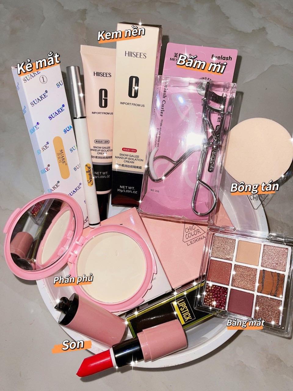 Combo Trang điểm đủ món