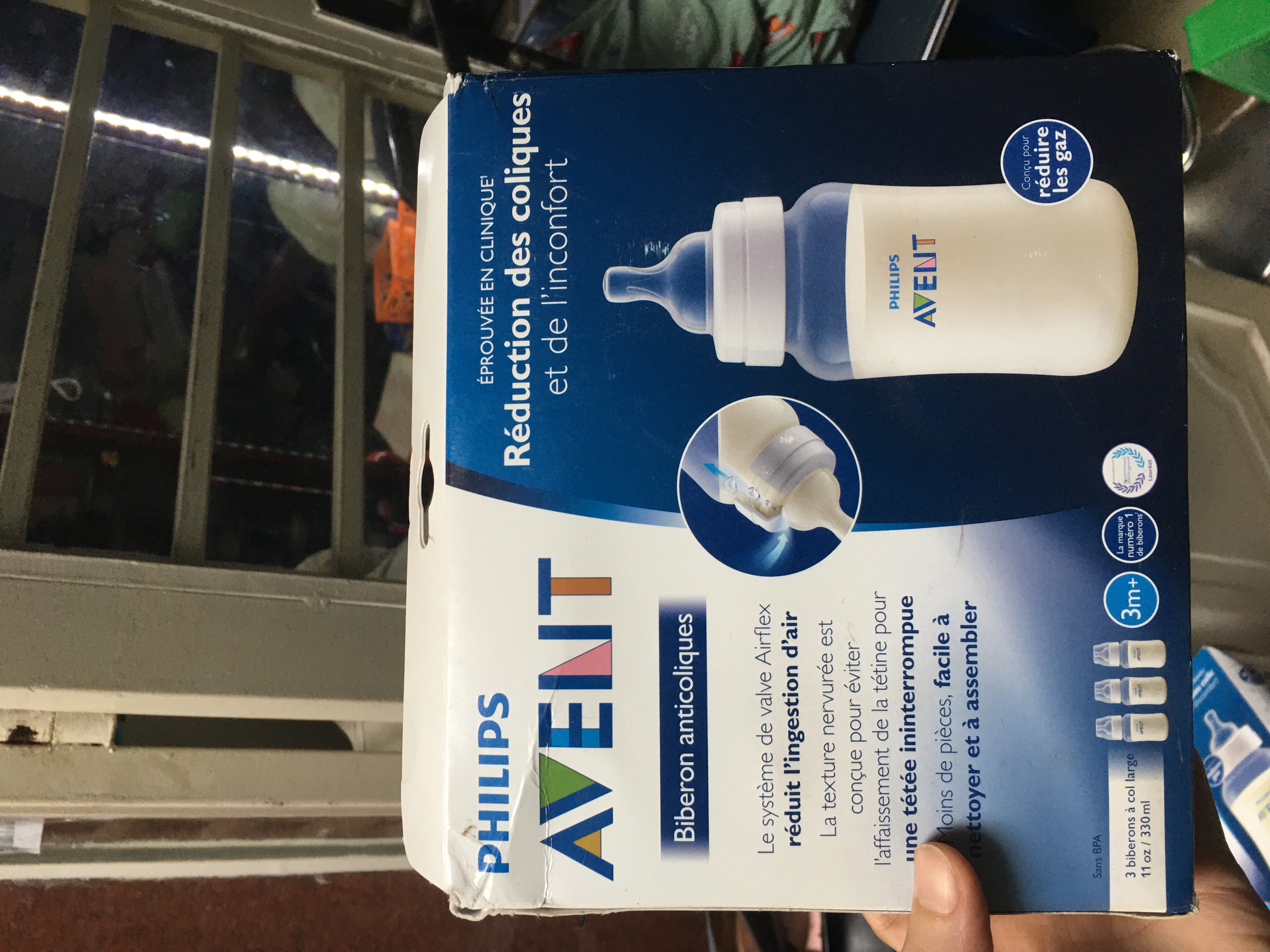 Set 3bình sữa avent 330ml classic