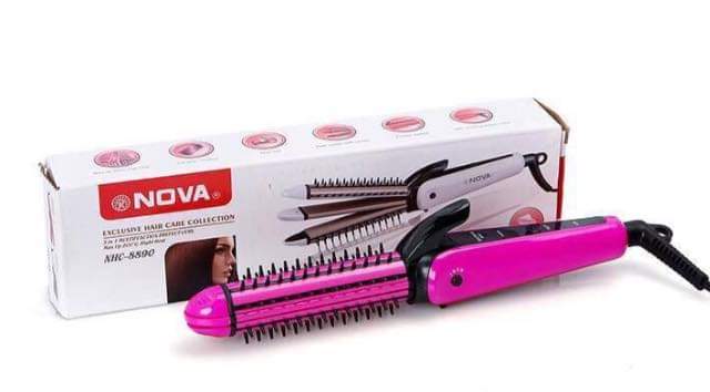 Lược uốn tóc nova 3in1- nhc 8890