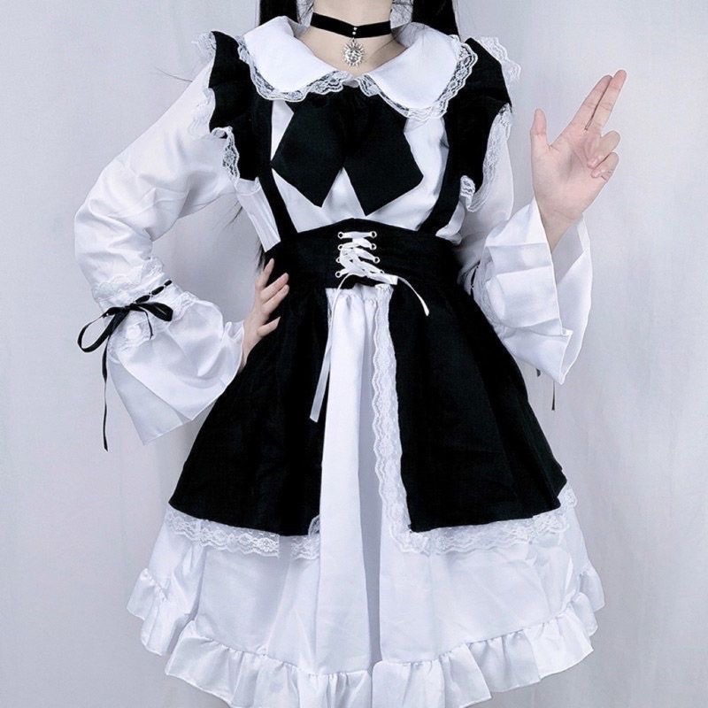 Maid trang phục cosplay hầu gái phong cách lolita #maid