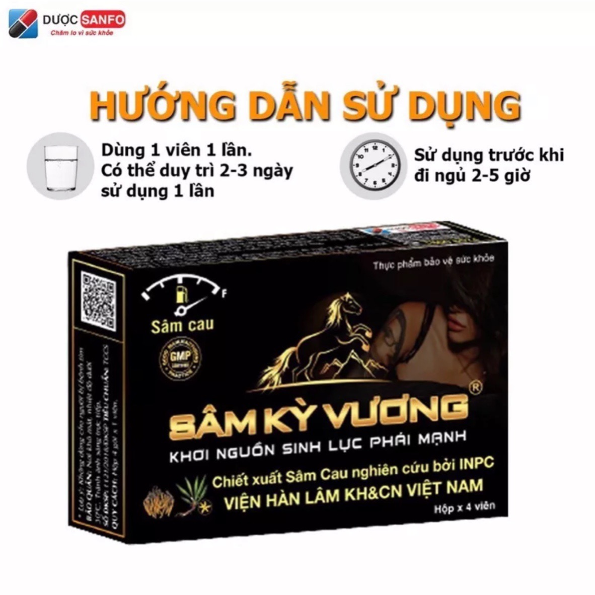 Sâm Kỳ Vương Khơi Nguồn Sinh Lực Tăng Cường Sinh Lý Phái Mạnh [ CHÍNH - HÃNG ]