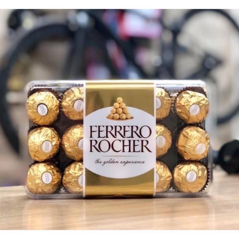 Kẹo Socola Ferrero Rocher 30 viên hàng của Ý