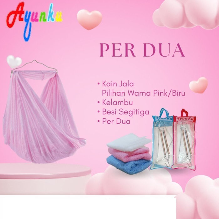 Ayunan Bayi Ayunku PER 2 Set - 1 Paket Perlengkapan Bayi