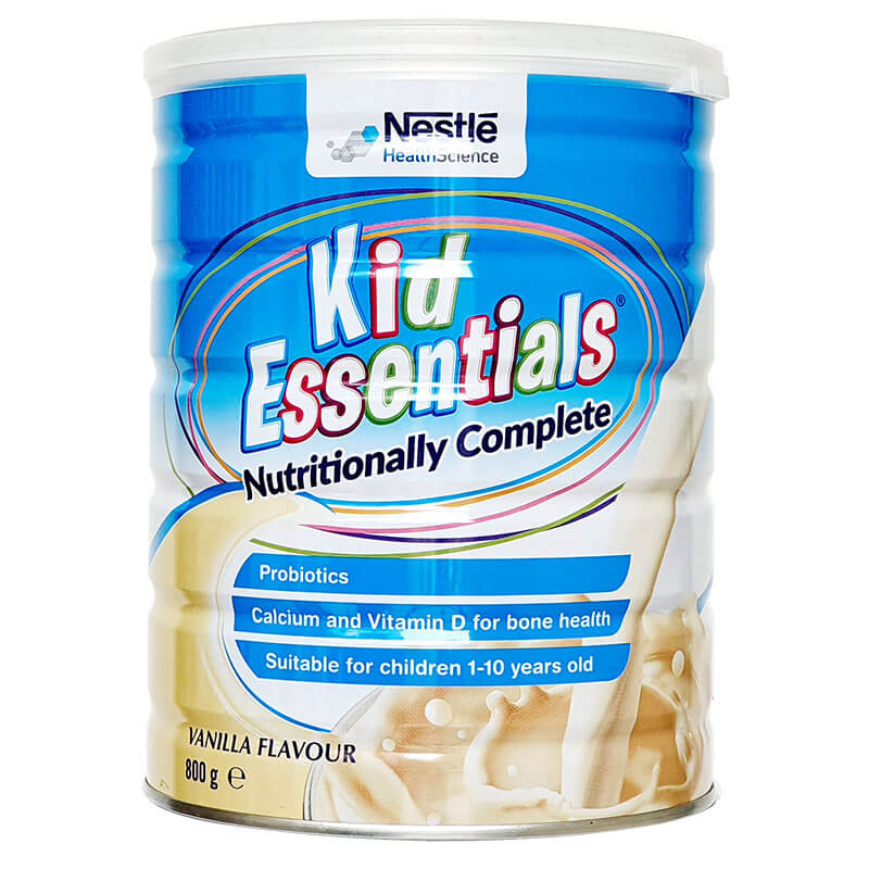 Sữa kid essentials 800g date t12/2022
