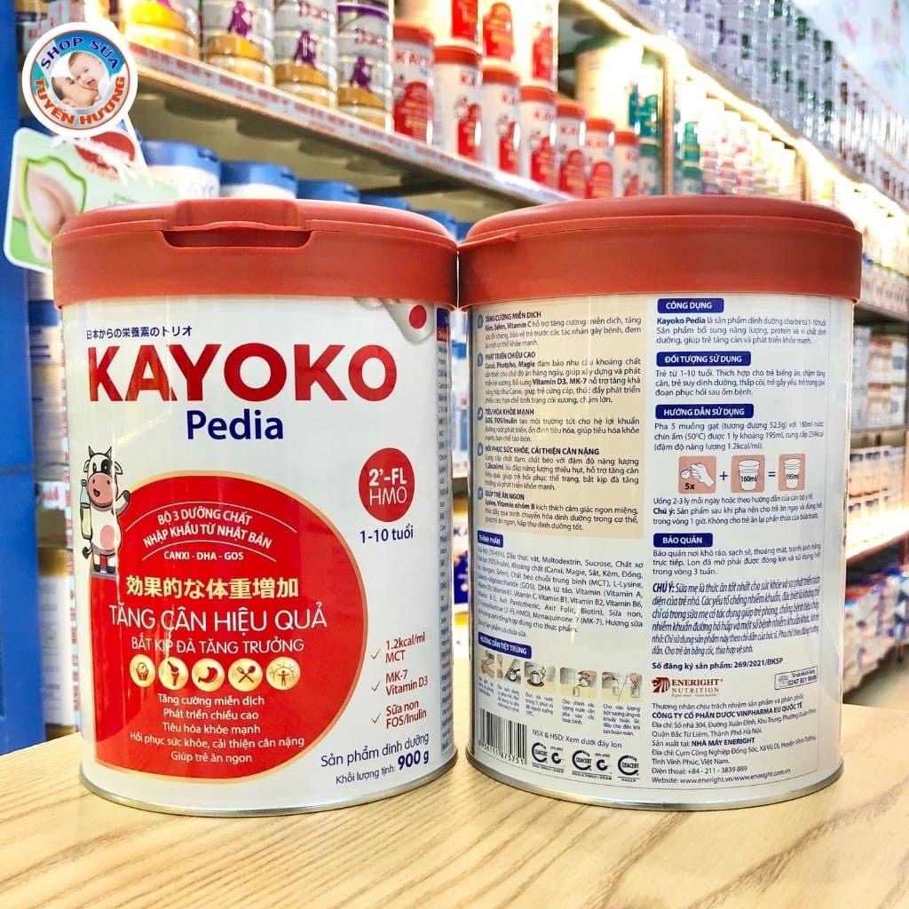 Sữa kayoko peria 900g.cho trẻ 1-10 tuổi tăng cân tốt
Đate 2025