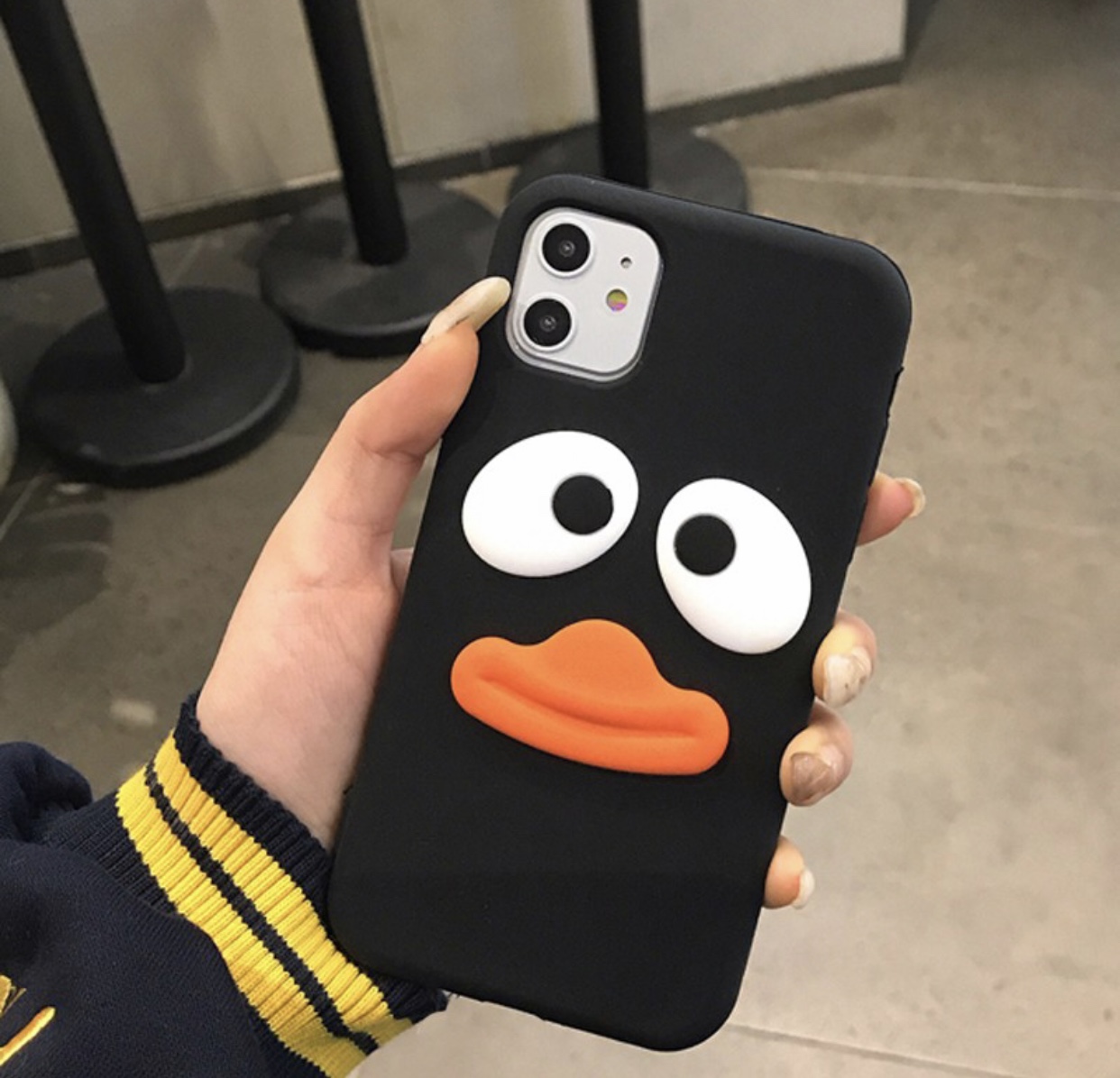 Ốp điện thoại mềm hình chú vịt dễ thương cho Apple iPhone X XR XS 11 12 Pro Max 6 6s 7 8 Plus 5 5s iPhone 12 mini 6p 7p 5G 6P 7P