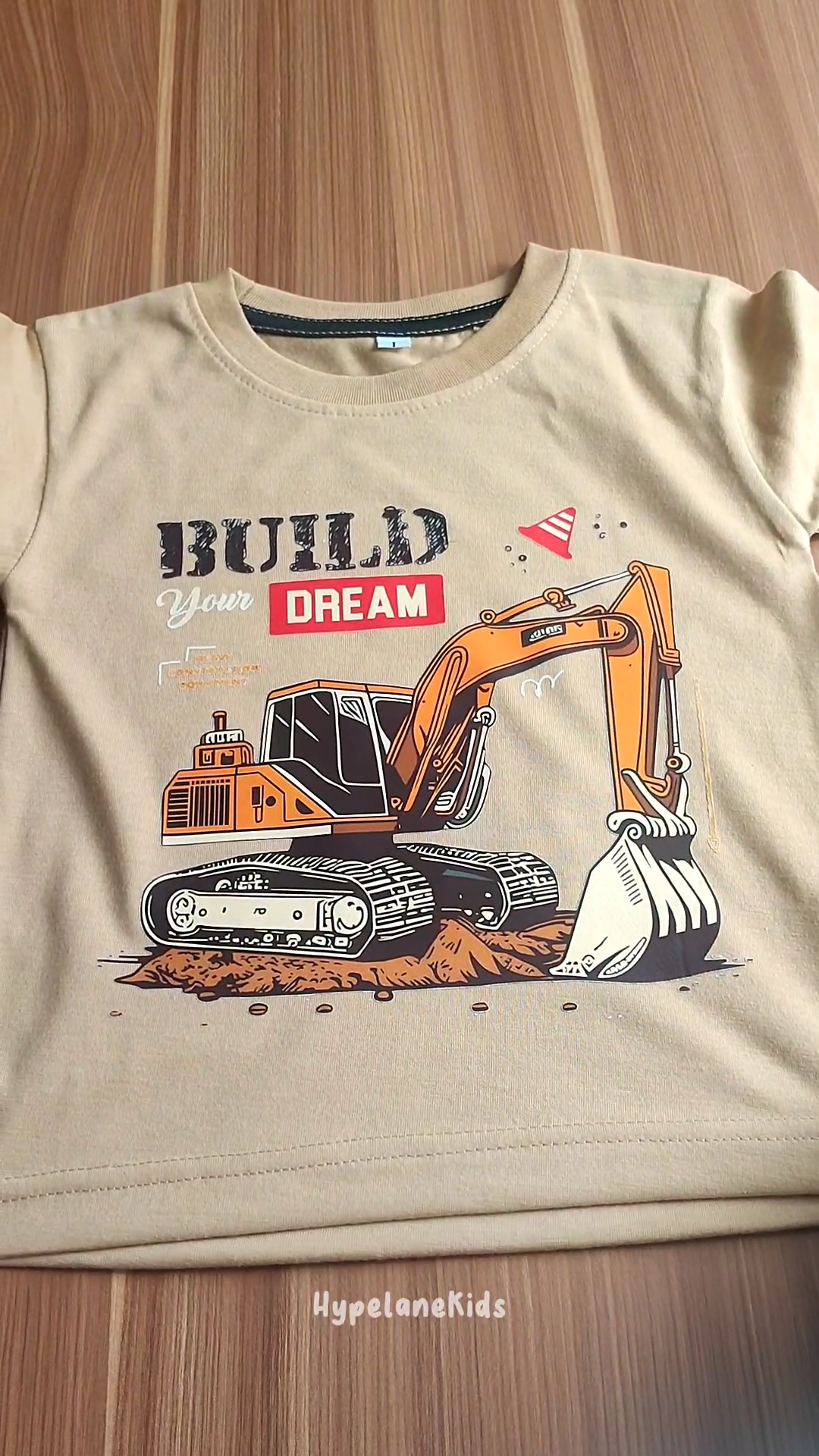 Baju Kaos Distro Anak Laki Laki Karakter Excavator Keren Import 1 - 10 Tahun - Hypelane - DTF2