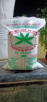 Tinh bột sắn (tinh bột khoai mì): 1kg dùng làm bánh lọc, nấu chè, cháo bánh canh, bánh su sê...