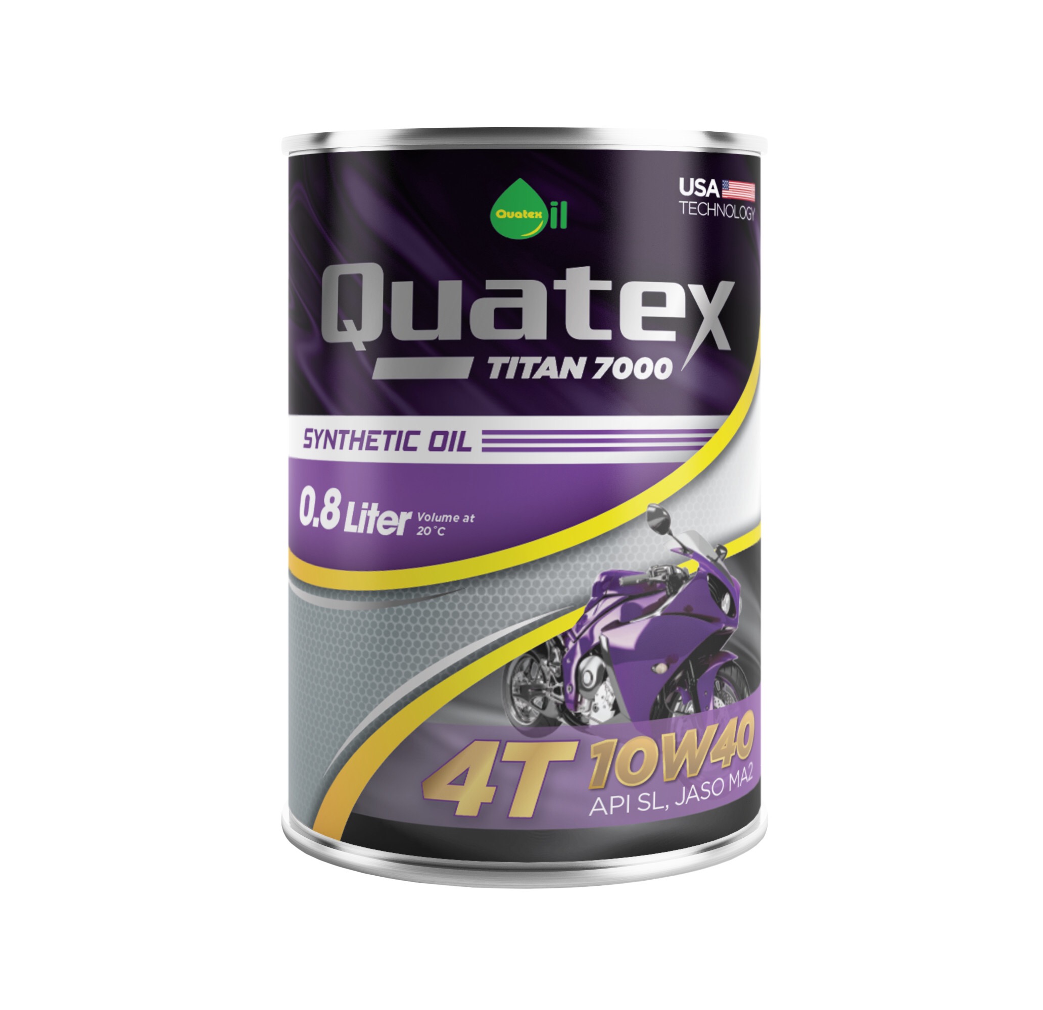 Dầu nhớt xe máy Quatex 4T 10W40_SL