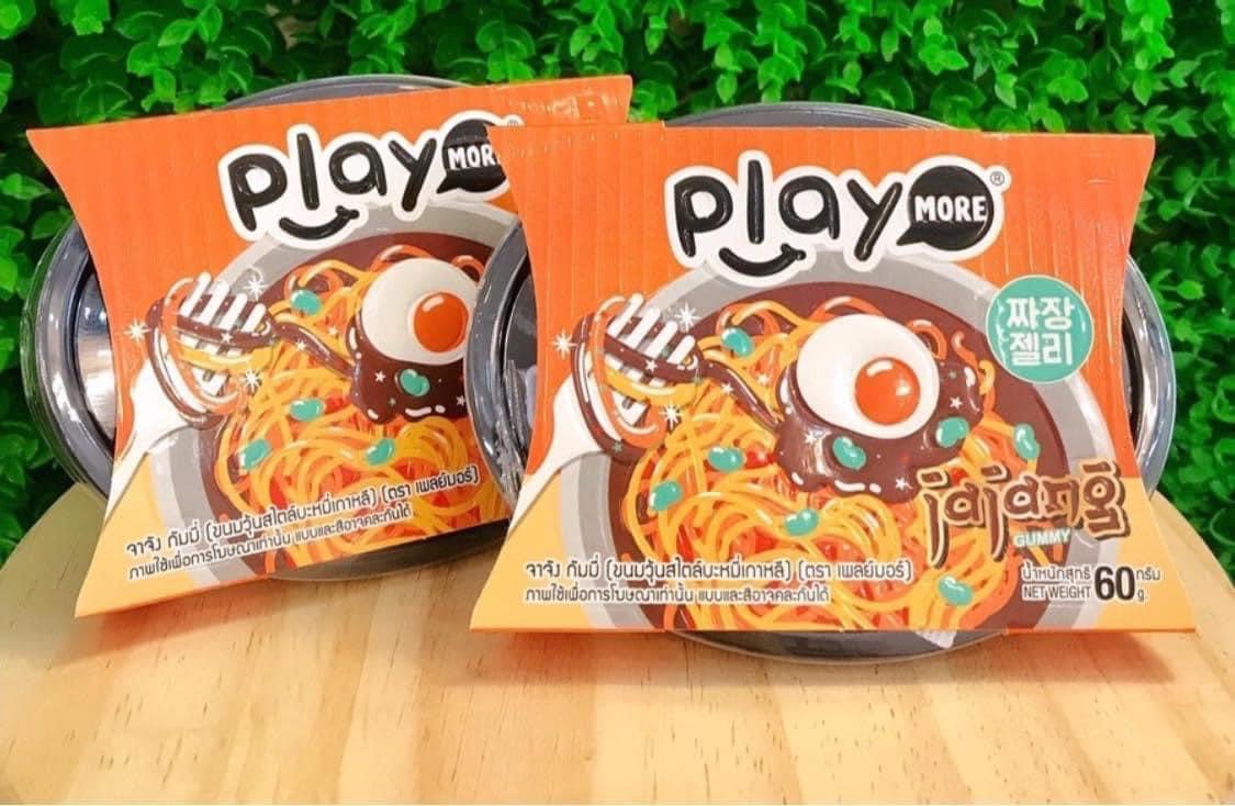 Kẹo dẻo PlayMore hình tô mì trộn Hàn Quốc