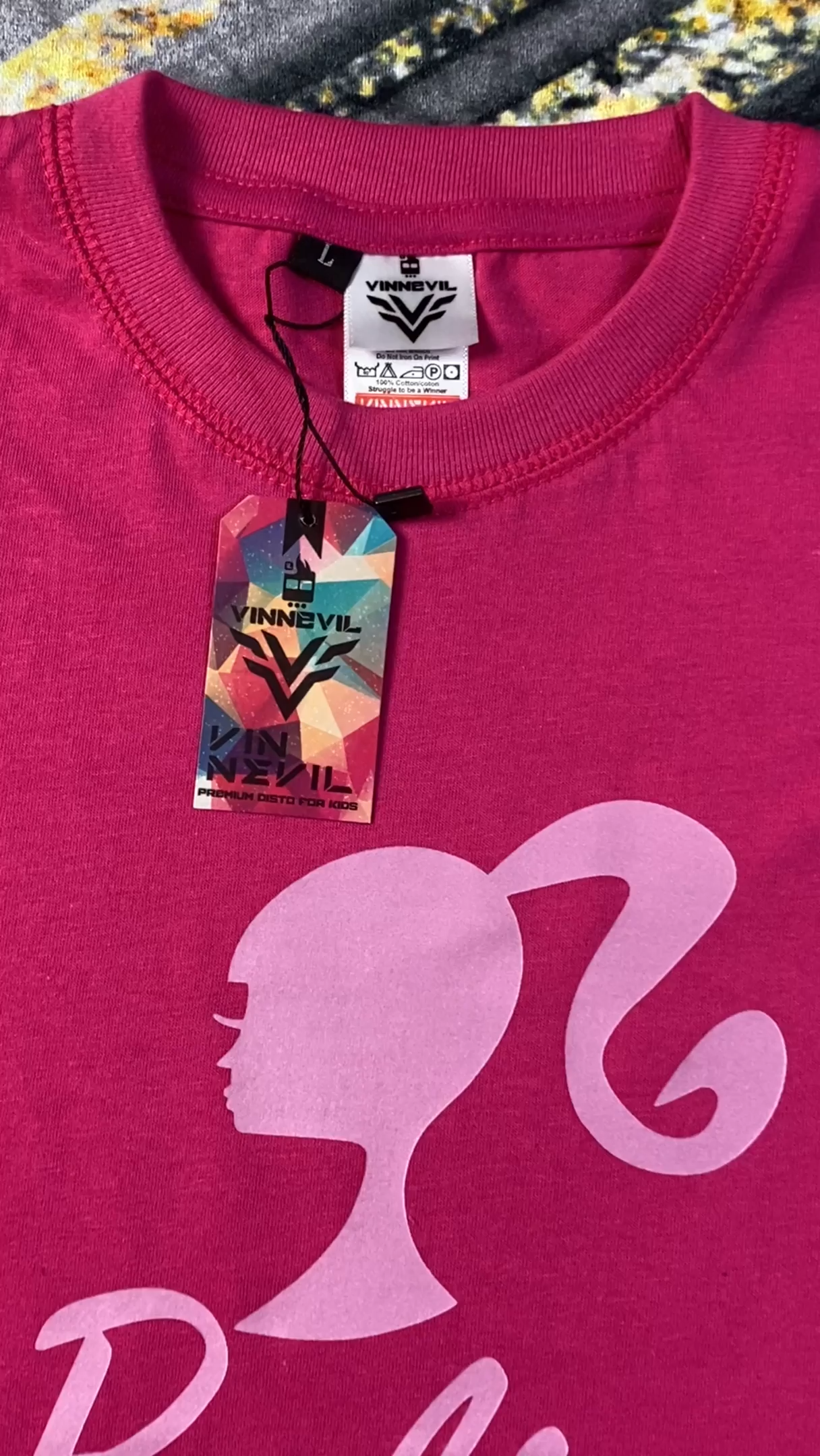 Kaos Anak Girl Pink Fanta Super Cute Bahan Cotton Combet Untuk Usia 1-12 Tahun Atasan Anak Perempuan