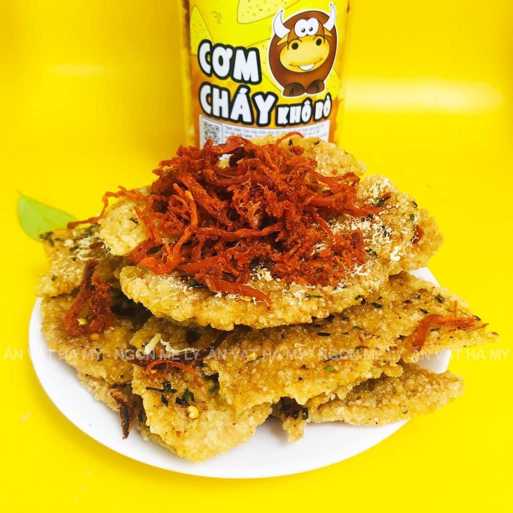 Cơm cháy mắm hành lắc khô bò hũ 270g