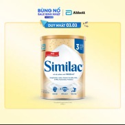 Sữa bột similac số 3 từ 1-2 tuổi lon 900g