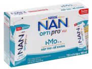 Lốc 4 hộp sữa dinh dưỡng pha sẵn Nestlé Nan Optipro Kid 180ml