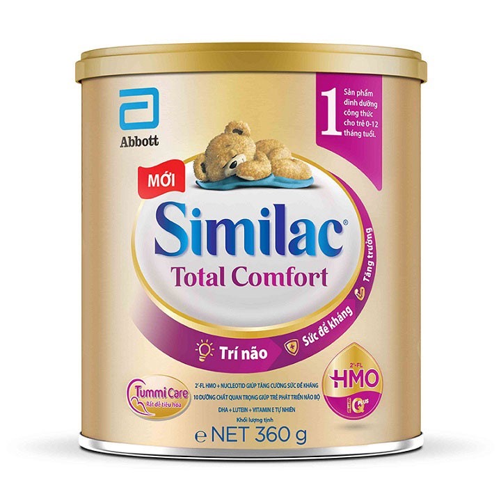 Sữa Similac Total Comfort 1 hỗ trợ tiêu hoá cho trẻ 0-12 tháng 360g