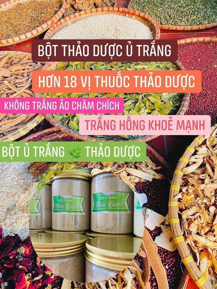 Bột tắm trắng thảo dược