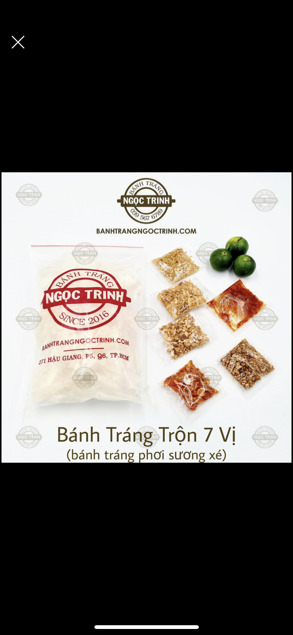 Bánh tráng trộn 7 vị loại bánh tráng phơi sương xé.1 bịch