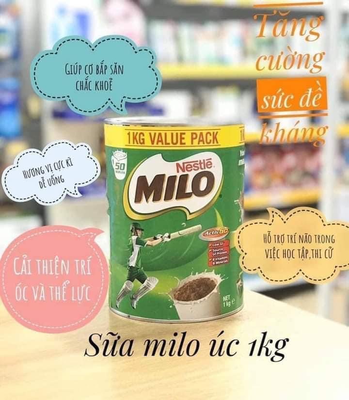 Sữa Milo xách tay Úc 1kg