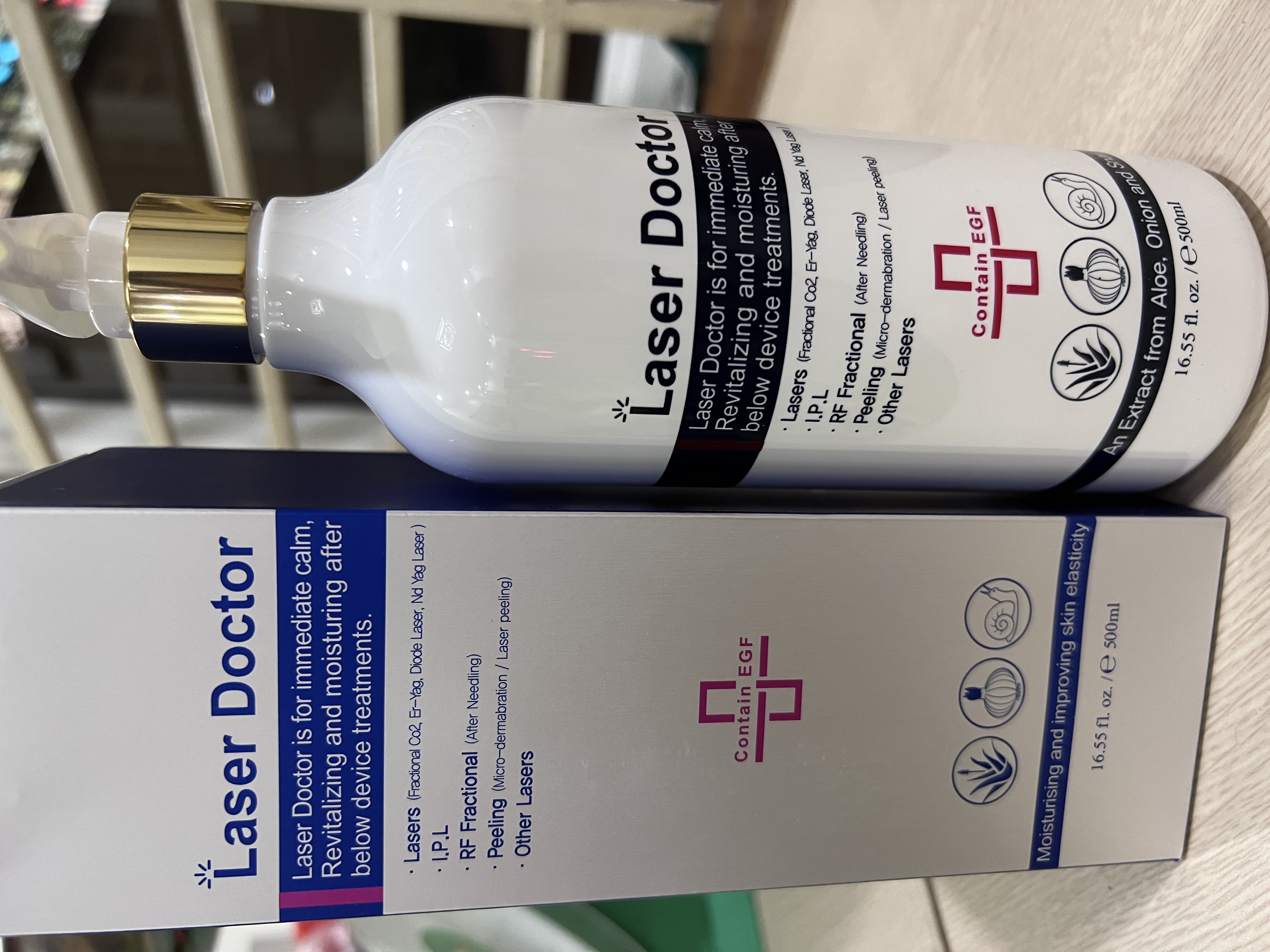 Kem sau laer laser doctor tái tạo da 500ml